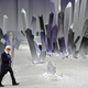 Image for article titled Karl Lagerfeld holds a fashion show in Superman's Fortress of Solitude